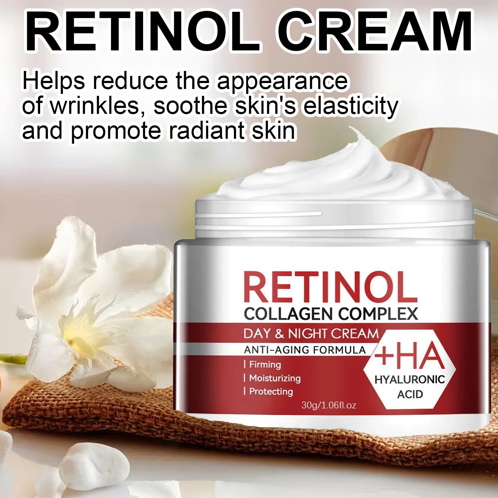 Anti-Wrinkle Retinol Face Moisturizer for Youthful Skin - MacroPanora