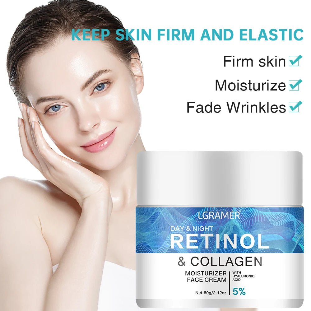 Retinol Firming Face Cream Lifting Neck Anti - Aging Remove Wrinkles Night Day Cream Moisturizing Facial Serum Body Skin Care - MacroPanora