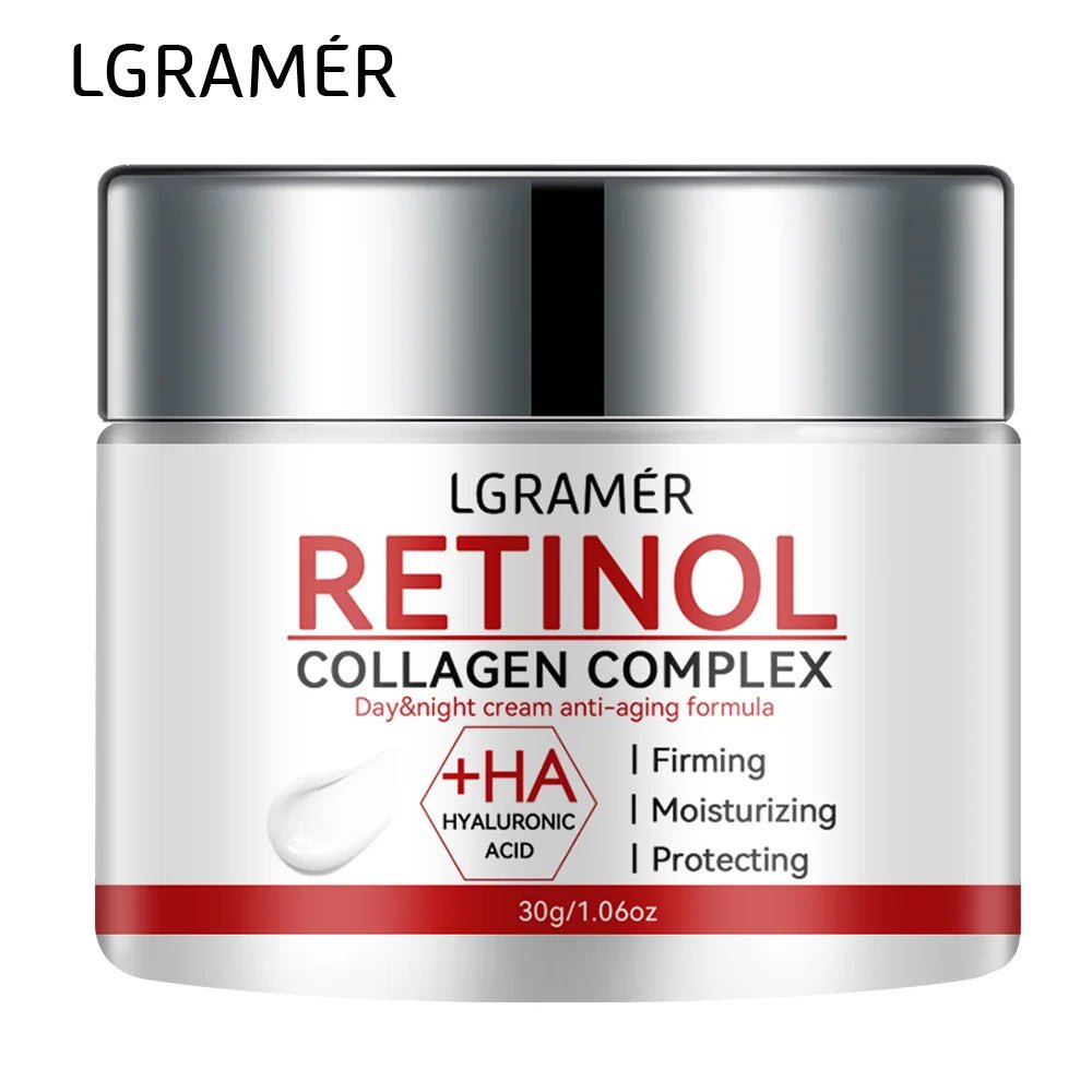 Retinol Lifting Firming Face Cream Collagen Smooth Wrinkles Facial Skin Moisturizer Fade Fine Lines Brighten Skin Care Cosmetics - MacroPanora