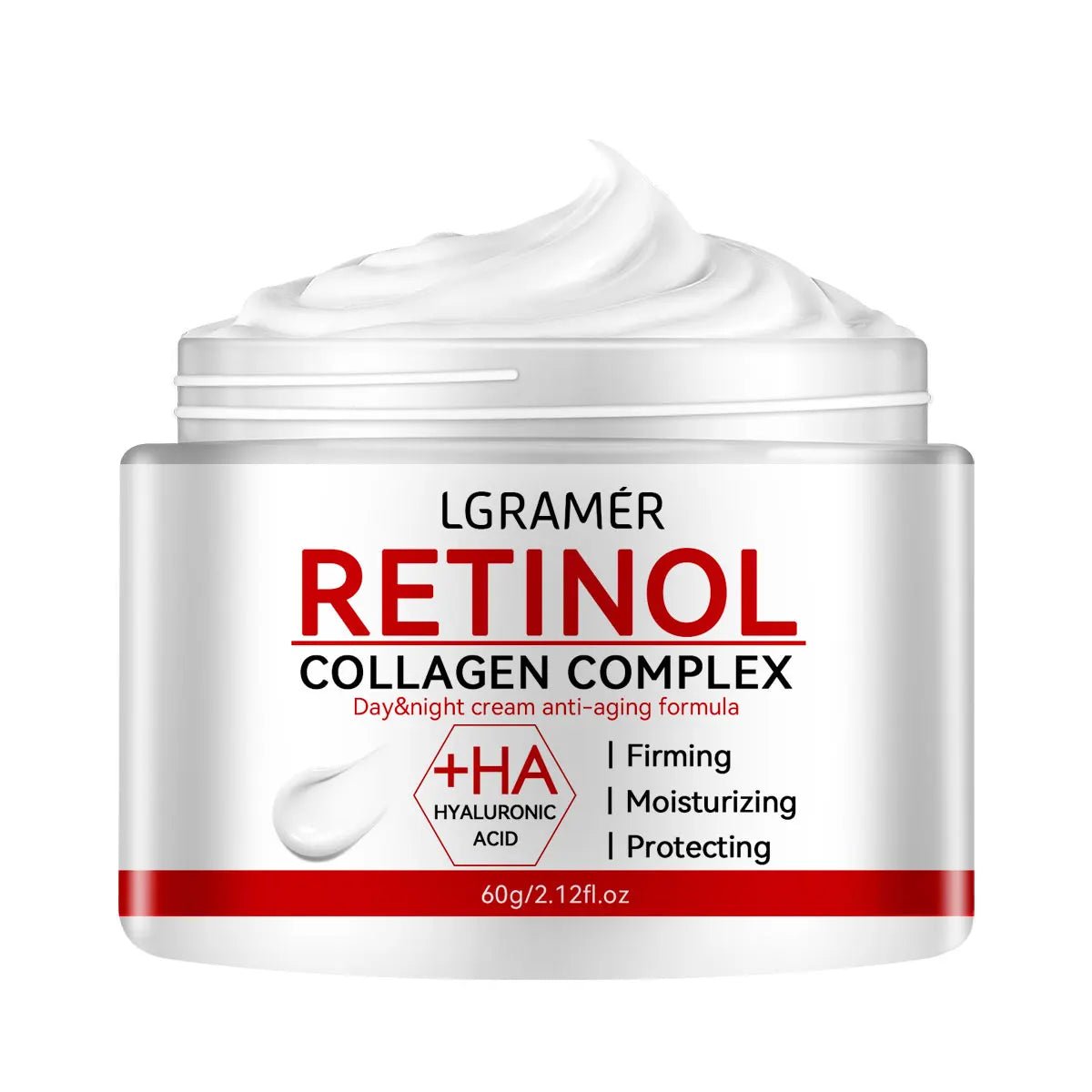 Retinol Lifting Firming Face Cream Collagen Smooth Wrinkles Facial Skin Moisturizer Fade Fine Lines Brighten Skin Care Cosmetics - MacroPanora