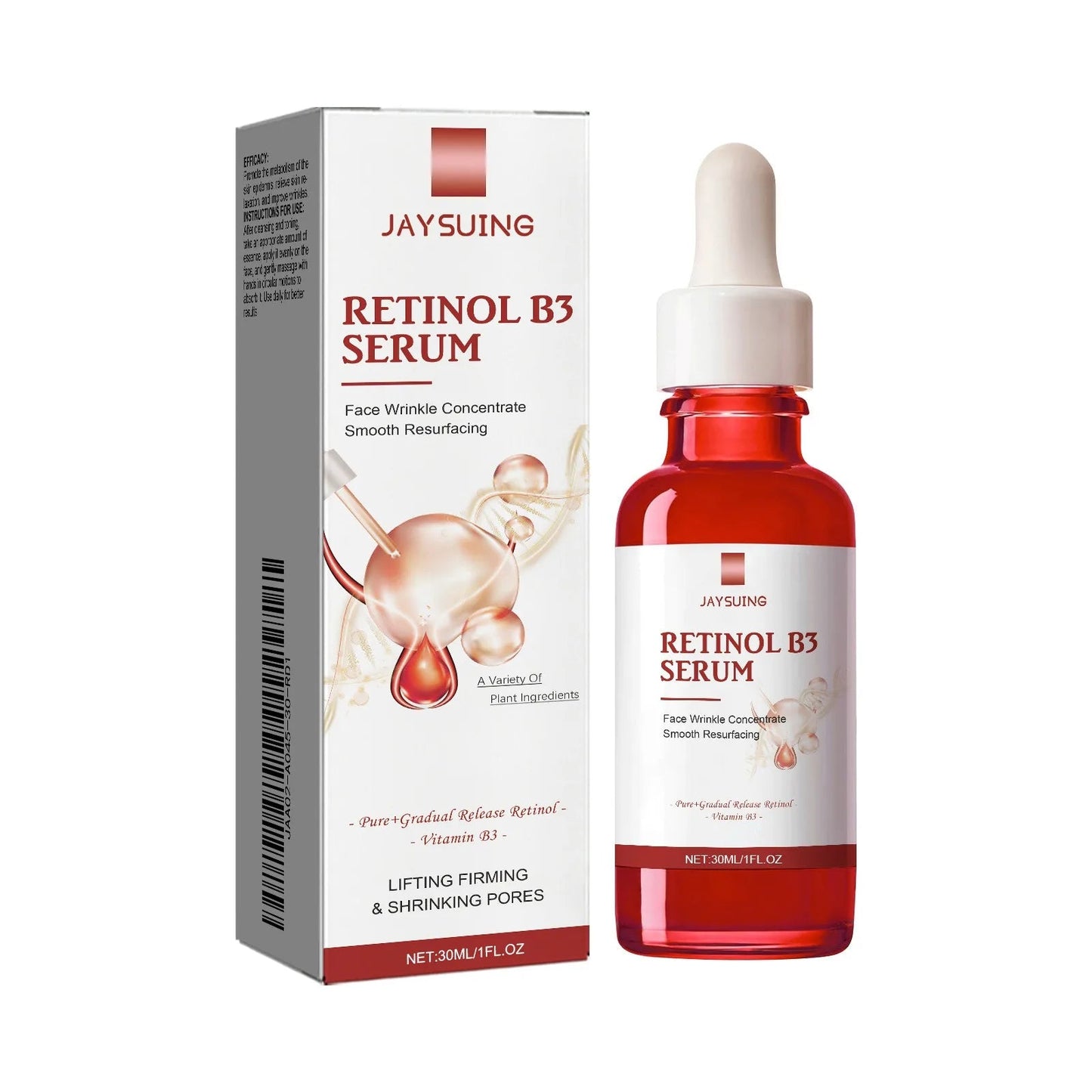 Retinol Ordinary Serum anti Aging Remove Wrinkle Serum Lifting Brighten Skin Fade Eye Fine Lines Moisturize Firm Facial Essence - MacroPanora