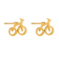 RIDER: Cyclist & Biker Stud Earrings – Celebrate Your Passion for Two Wheels - MacroPanora