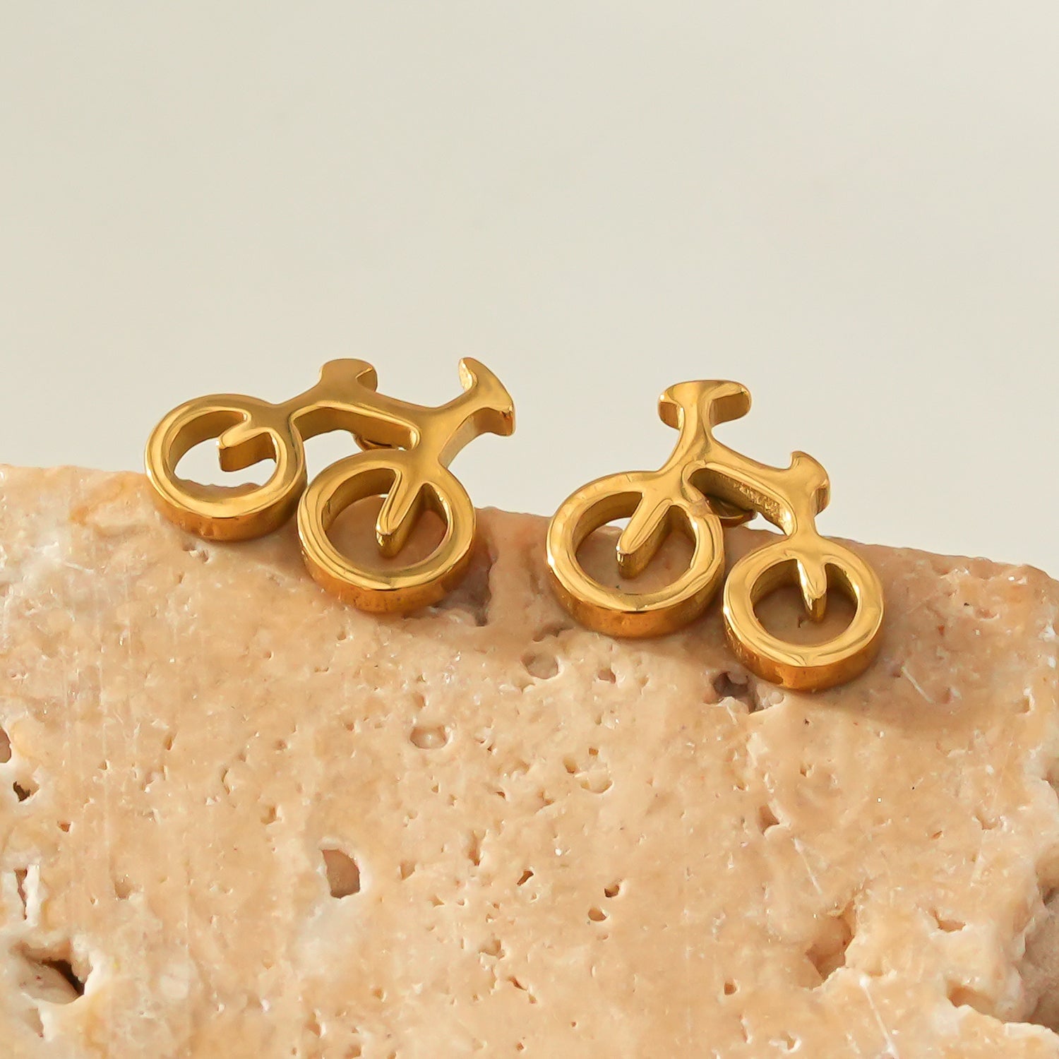 RIDER: Cyclist & Biker Stud Earrings – Celebrate Your Passion for Two Wheels - MacroPanora