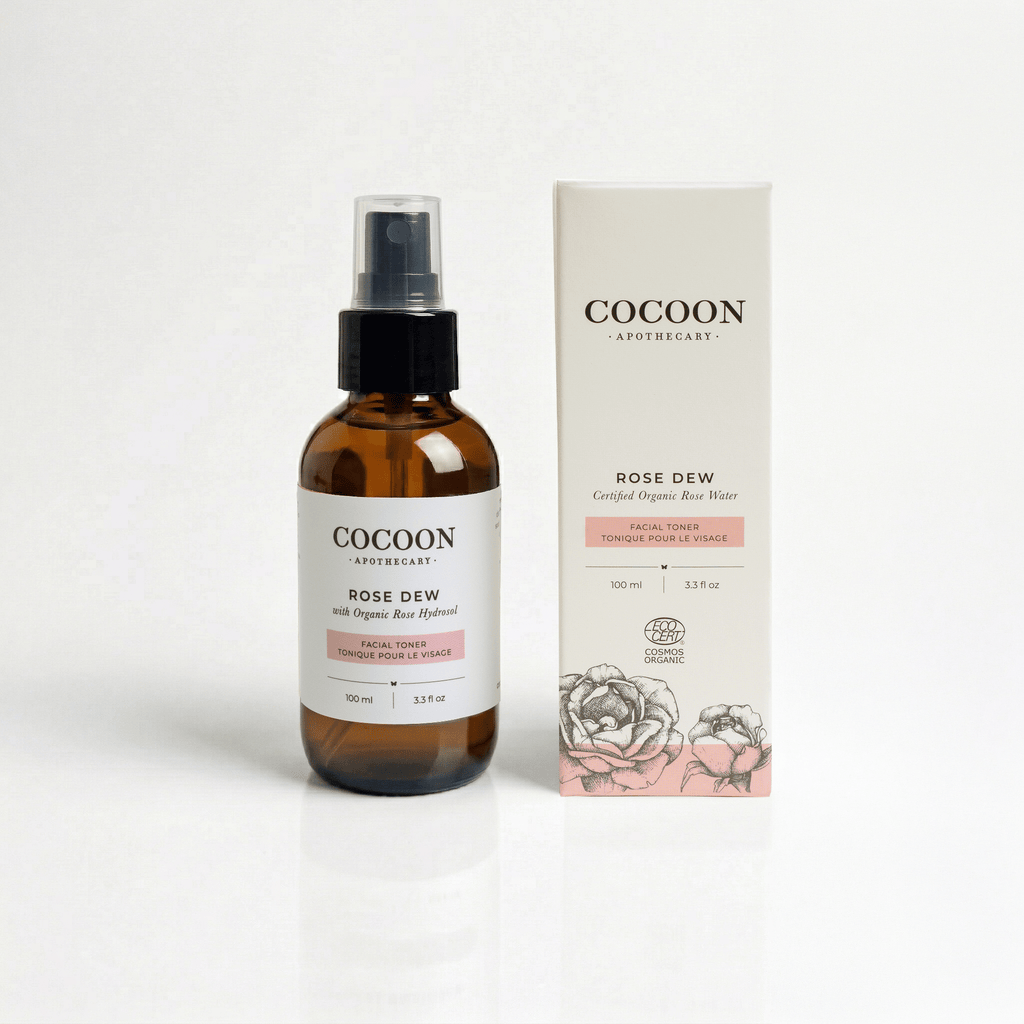 Rose Dew Facial Toner - Calming, Soothing Hydration - MacroPanora