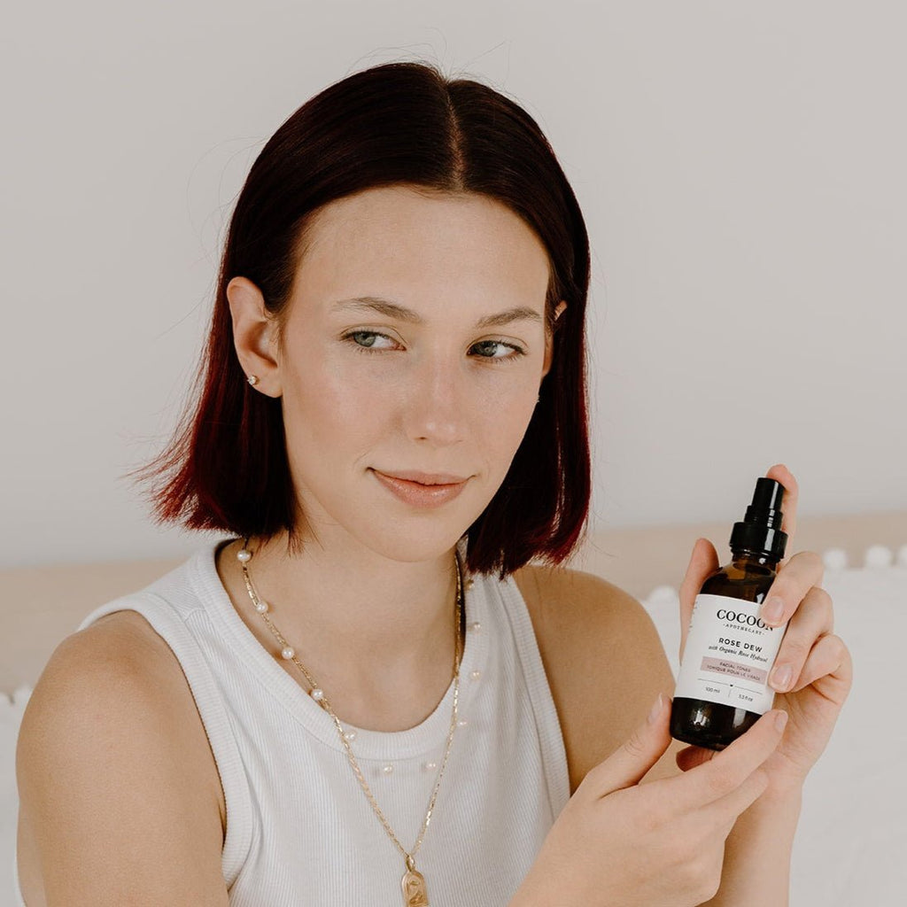 Rose Dew Facial Toner - Calming, Soothing Hydration - MacroPanora