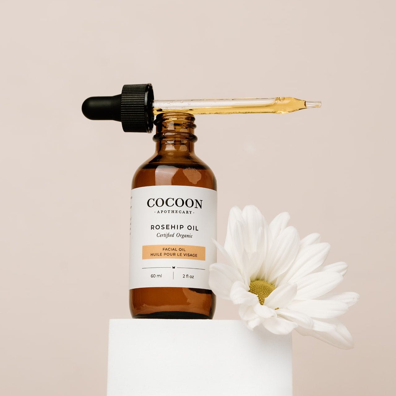 Rosehip Facial Oil - Redness & Sensitive Skin - MacroPanora