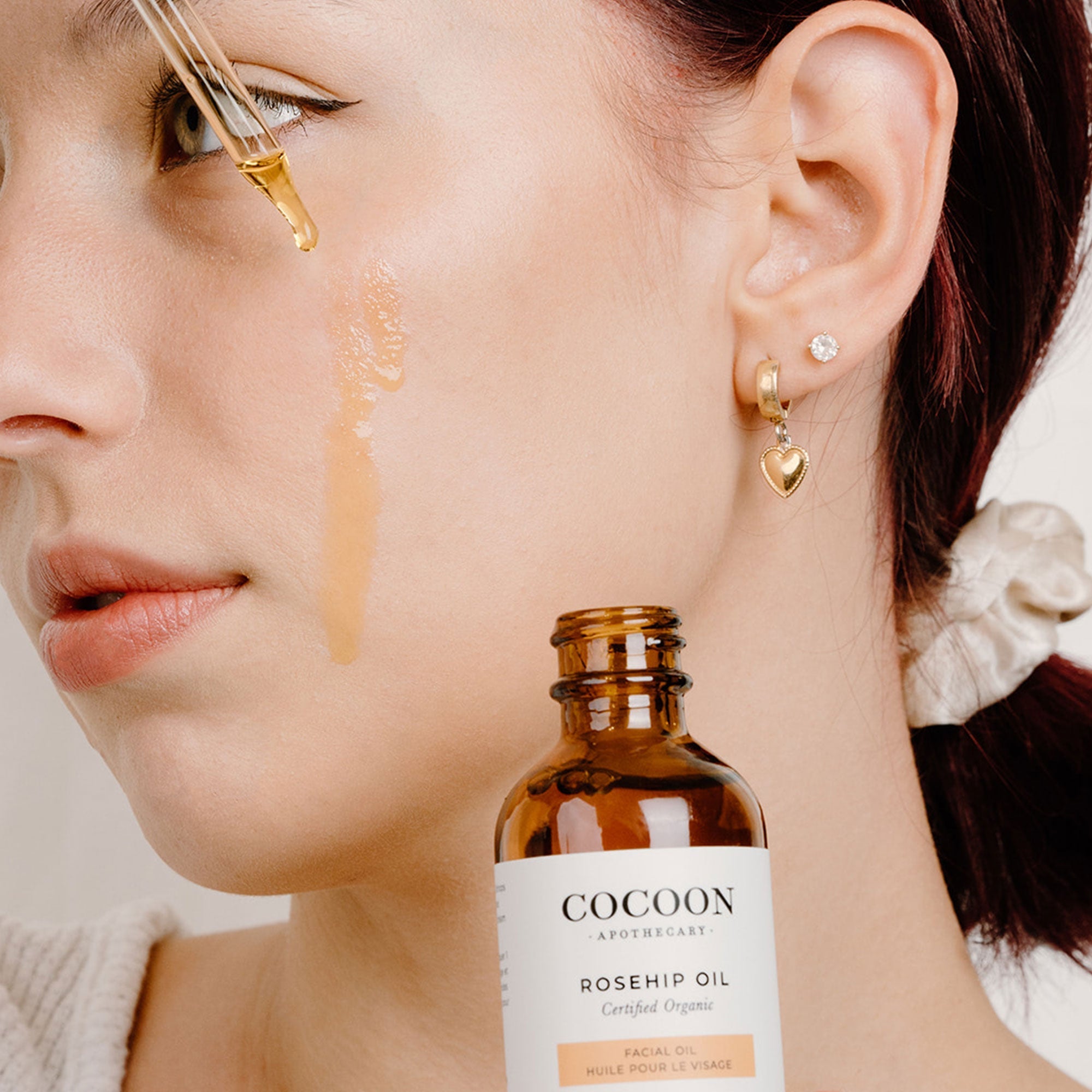 Rosehip Facial Oil - Redness & Sensitive Skin - MacroPanora