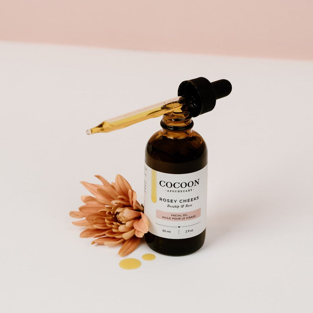 Rosey Cheeks Facial Oil - Radiance + Skin Renewal - MacroPanora