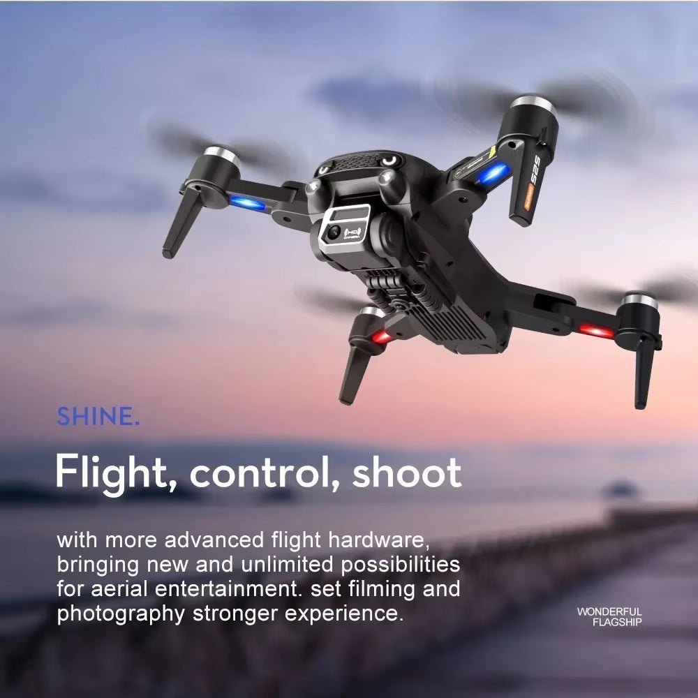 S2S Mini Drone 4K 8K HD Camera Obstacle Avoidance Aerial Photography Brushless Motor Foldable Rc Quadcopter Kid Toy - MacroPanora