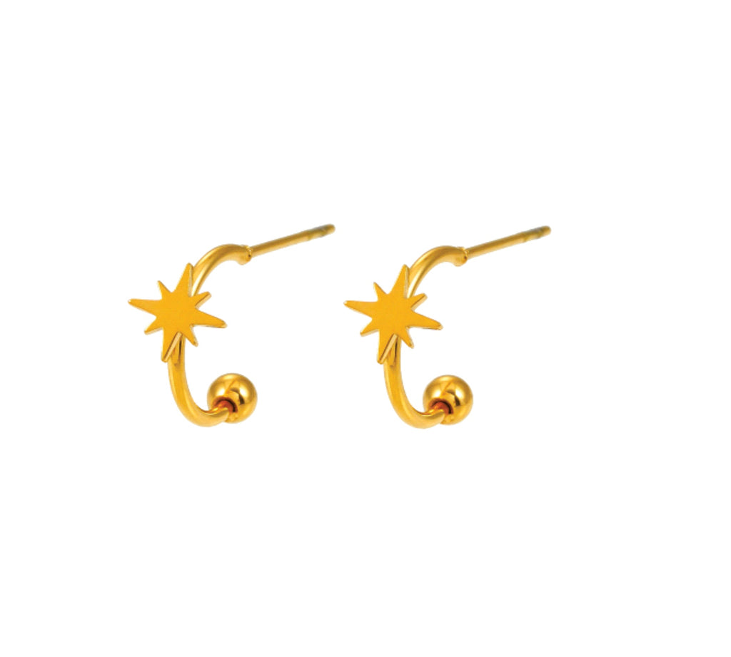 SALAMANCA - Star Symbol Mini Hoops - MacroPanora