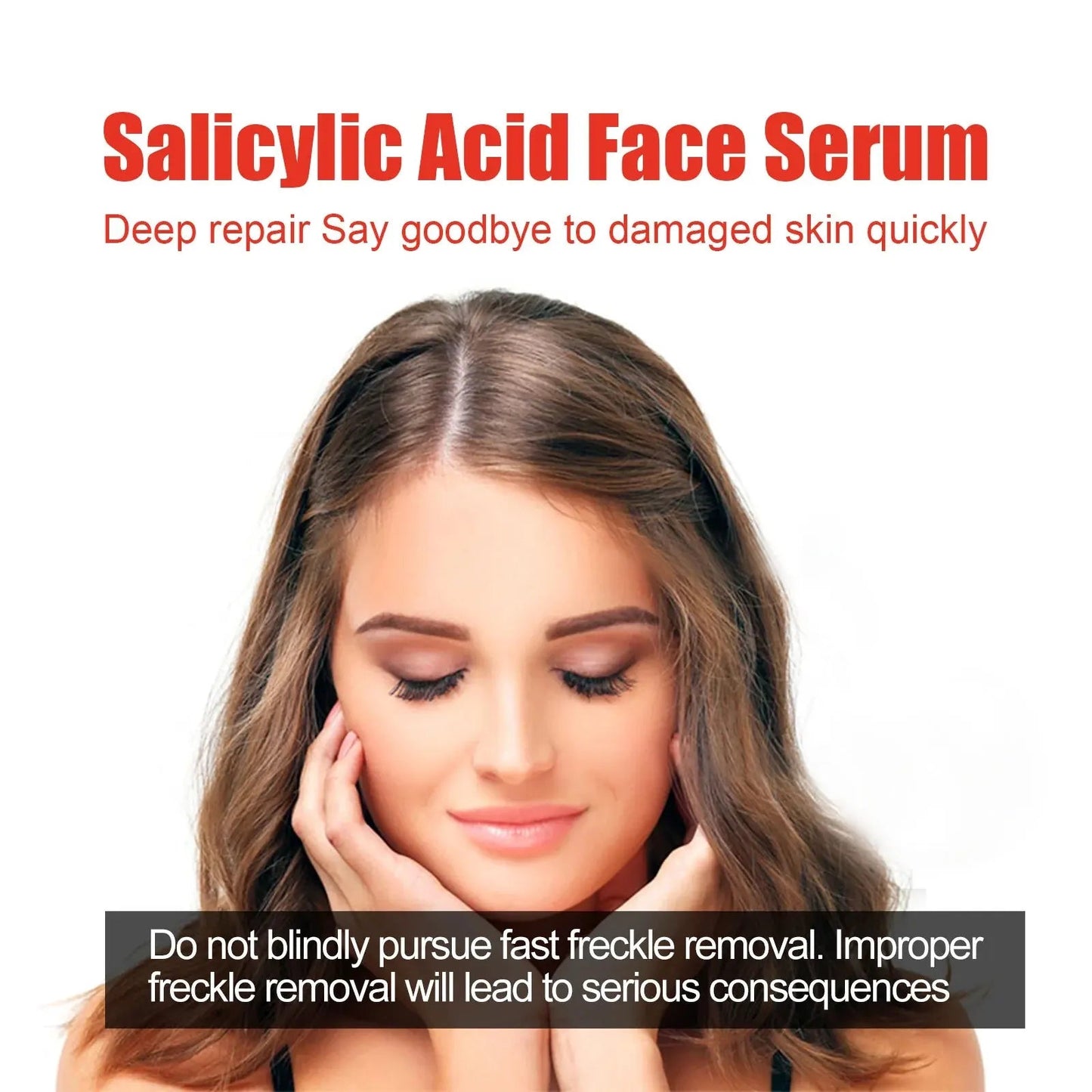 Salicylic Acid Facial Serum Firming Lifting Brighten Skin Tone Shrinks Pores Moisturizing Niacinamide Korean Skin Care Products - MacroPanora
