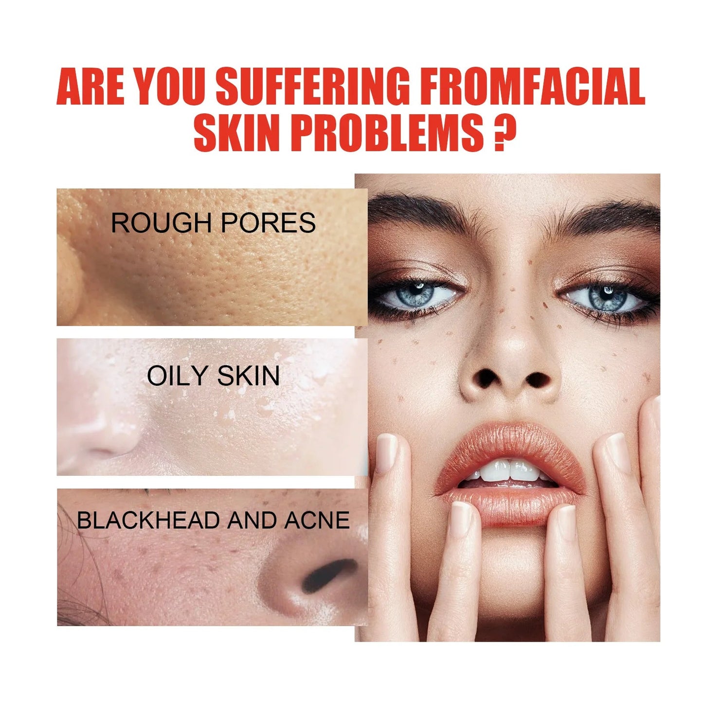 Salicylic Acid Facial Serum Firming Lifting Brighten Skin Tone Shrinks Pores Moisturizing Niacinamide Korean Skin Care Products - MacroPanora