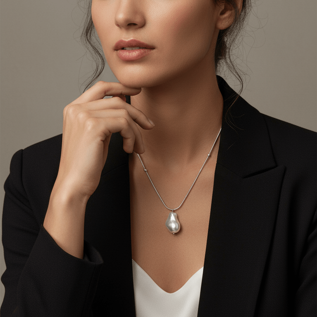 Sculptural Pearl Drop - MacroPanora