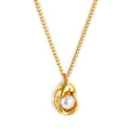 Sculptural Pearl Pendant - MacroPanora