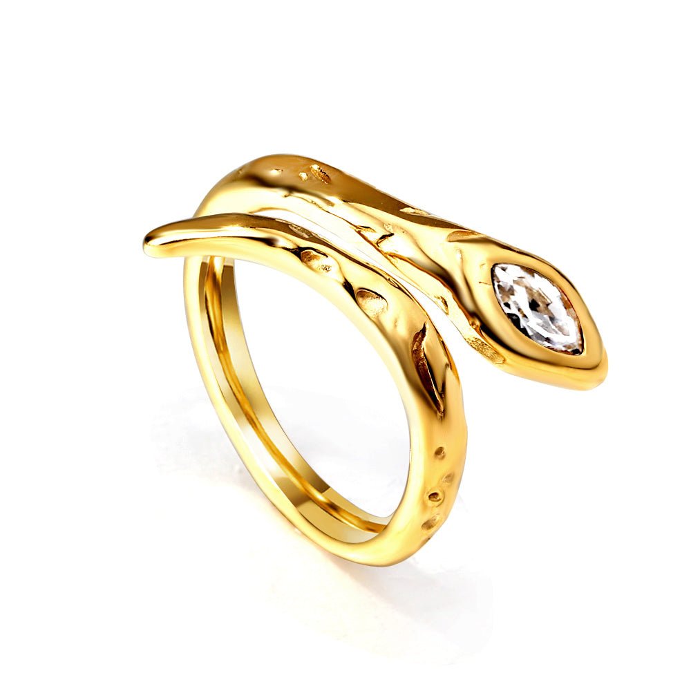 Serpent Diamond Ring - MacroPanora