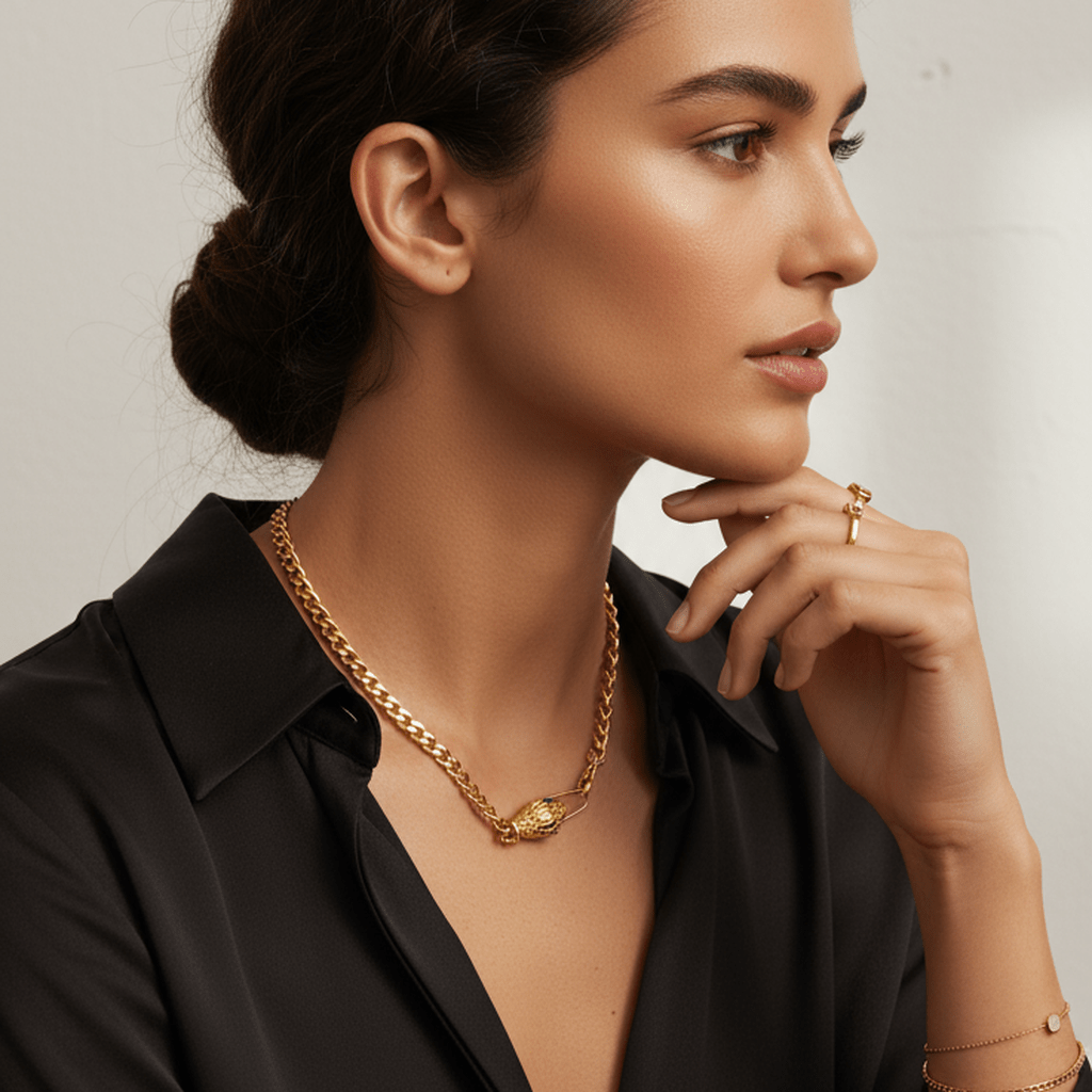 Serpent's Embrace Necklace - MacroPanora