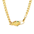 Serpent's Embrace Necklace - MacroPanora