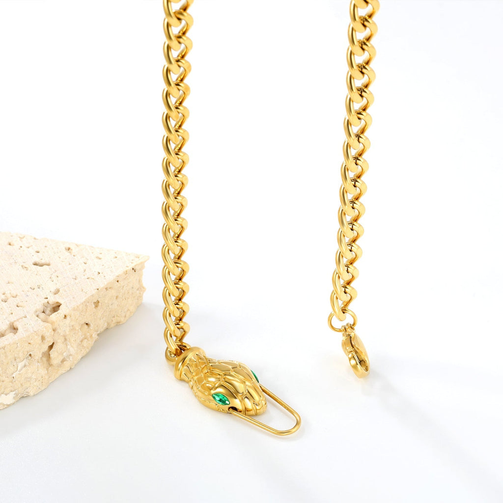 Serpent's Embrace Necklace - MacroPanora