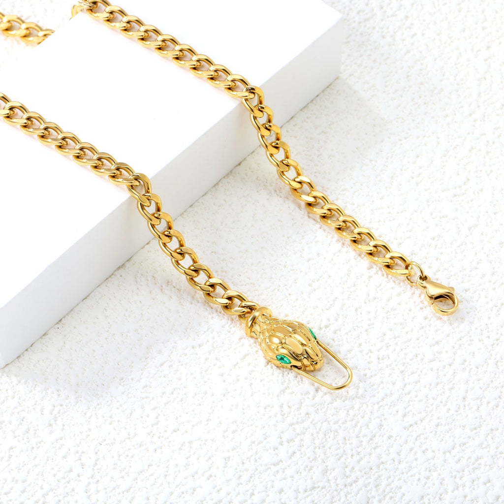 Serpent's Embrace Necklace - MacroPanora