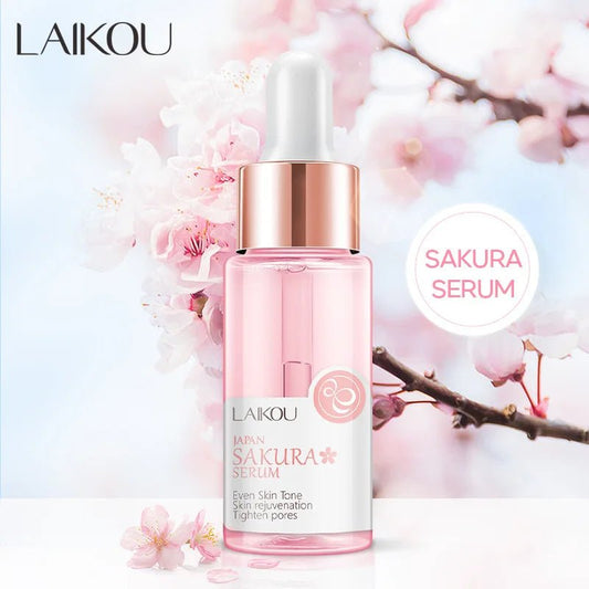 Serum Japan Sakura Essence Balance Grease Hyaluronic Acid Pure Brightening Rejuvenation Skin Care Face Serum - MacroPanora