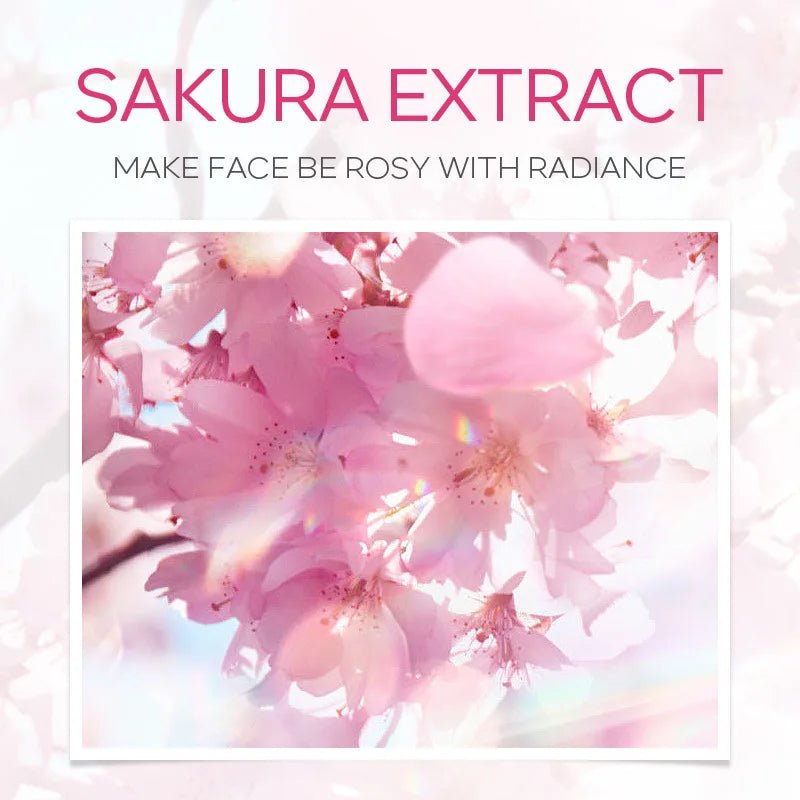 Serum Japan Sakura Essence Balance Grease Hyaluronic Acid Pure Brightening Rejuvenation Skin Care Face Serum - MacroPanora