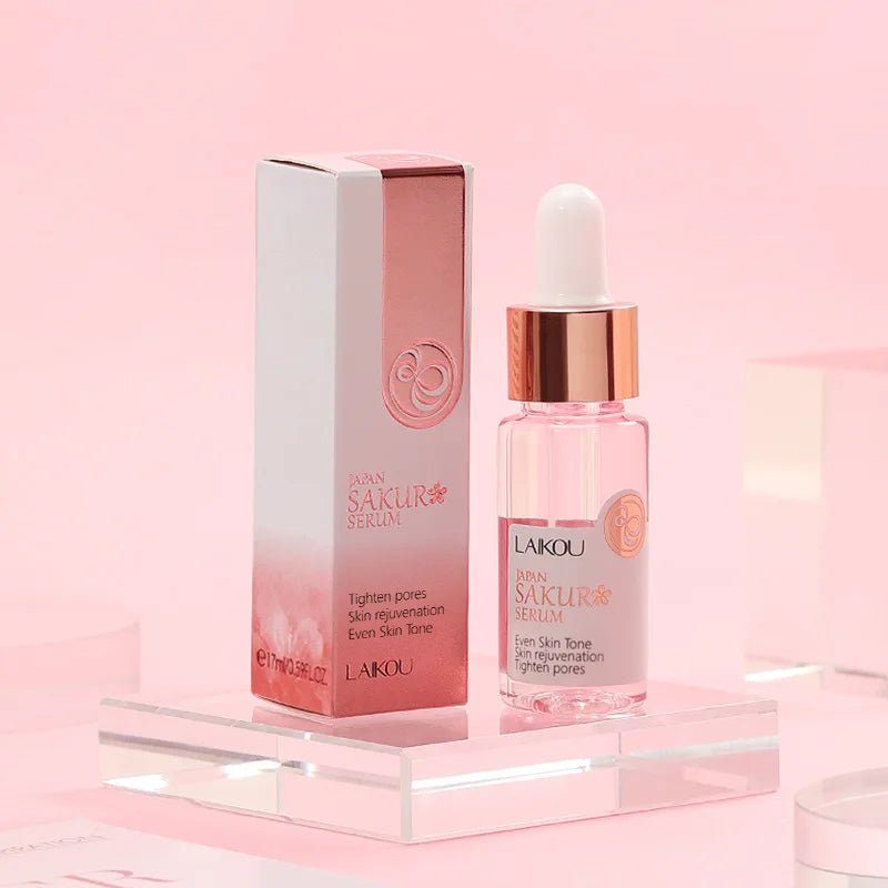 Serum Japan Sakura Essence Balance Grease Hyaluronic Acid Pure Brightening Rejuvenation Skin Care Face Serum - MacroPanora