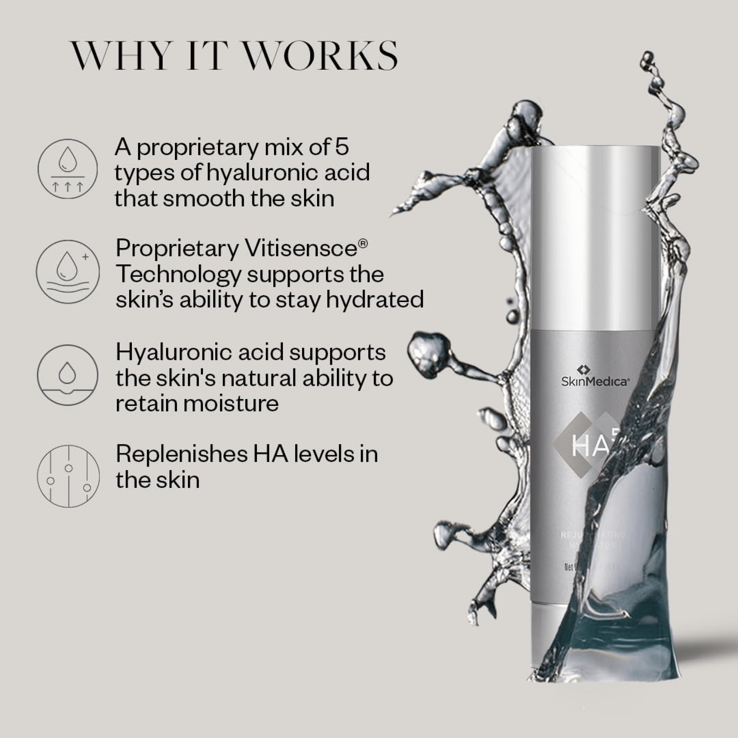 SkinMedica HA5® Rejuvenating Hydrator - Moisturizers | MacroPanora