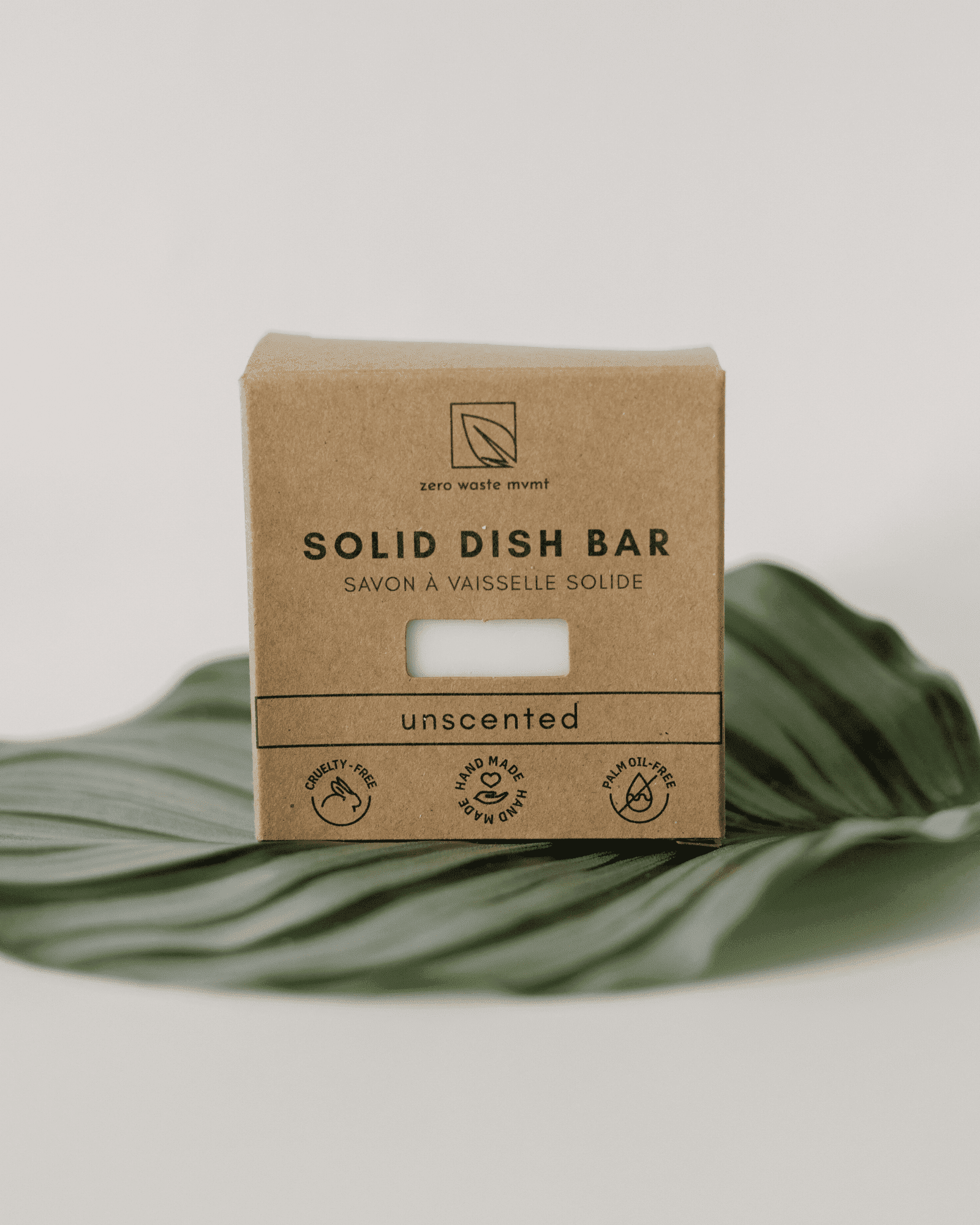 Solid Dish Soap Bar | Bergamot + Lime - MacroPanora