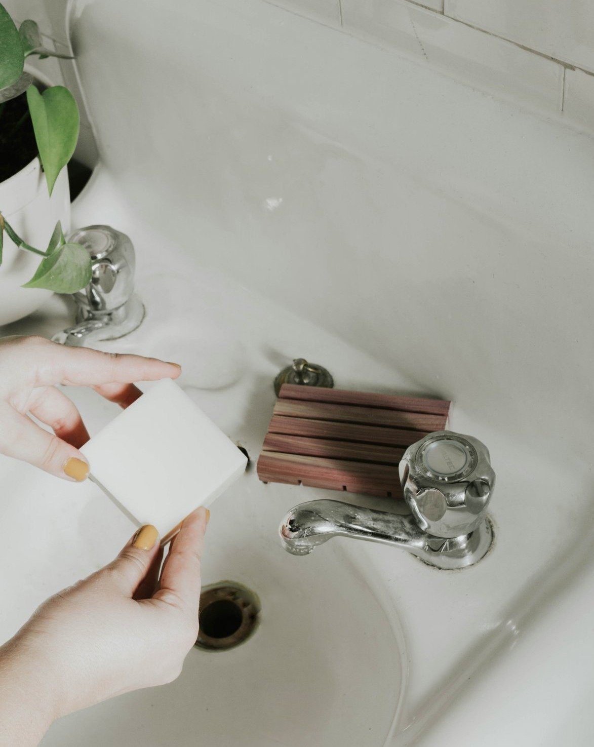 Solid Dish Soap Bar | Unscented - MacroPanora