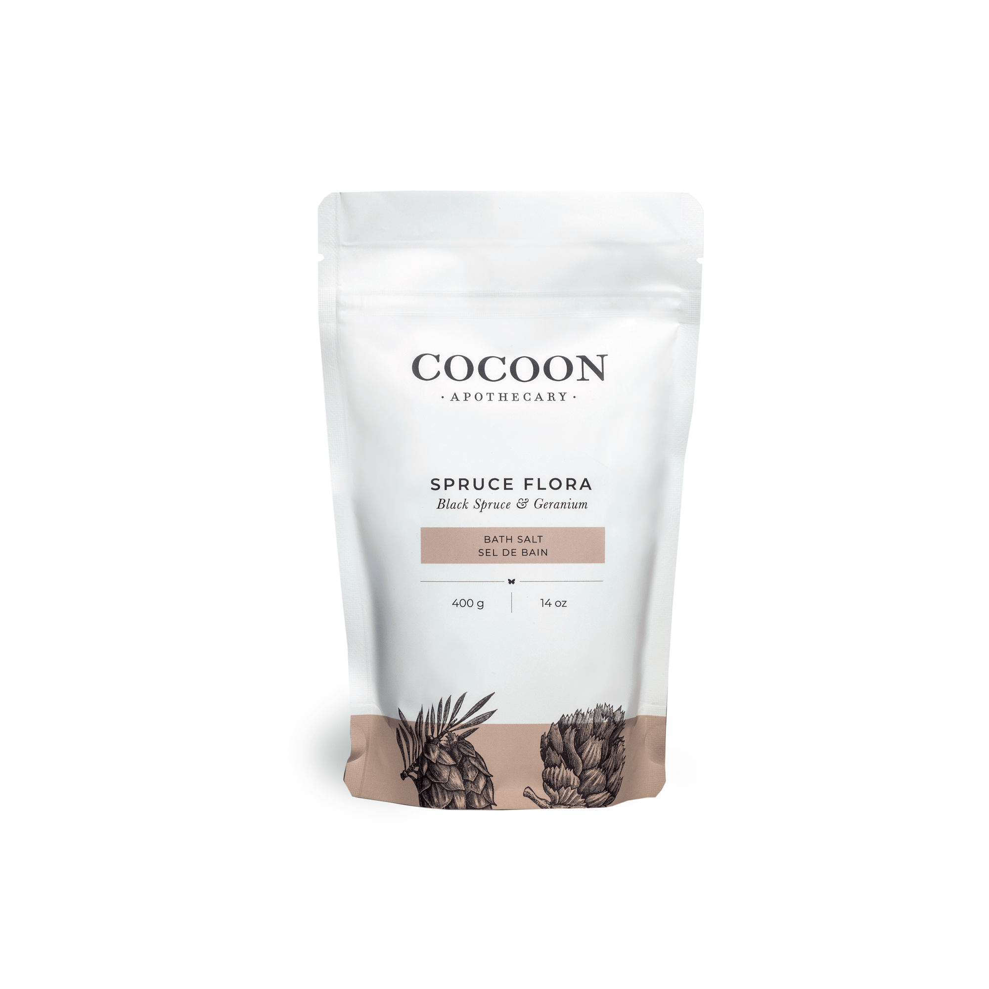 Spruce Flora Bath Salts - MacroPanora
