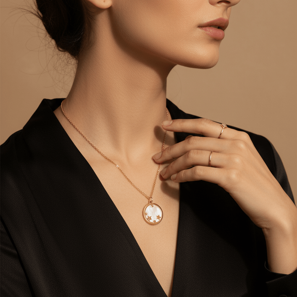 Starlit Shell Pendant - MacroPanora