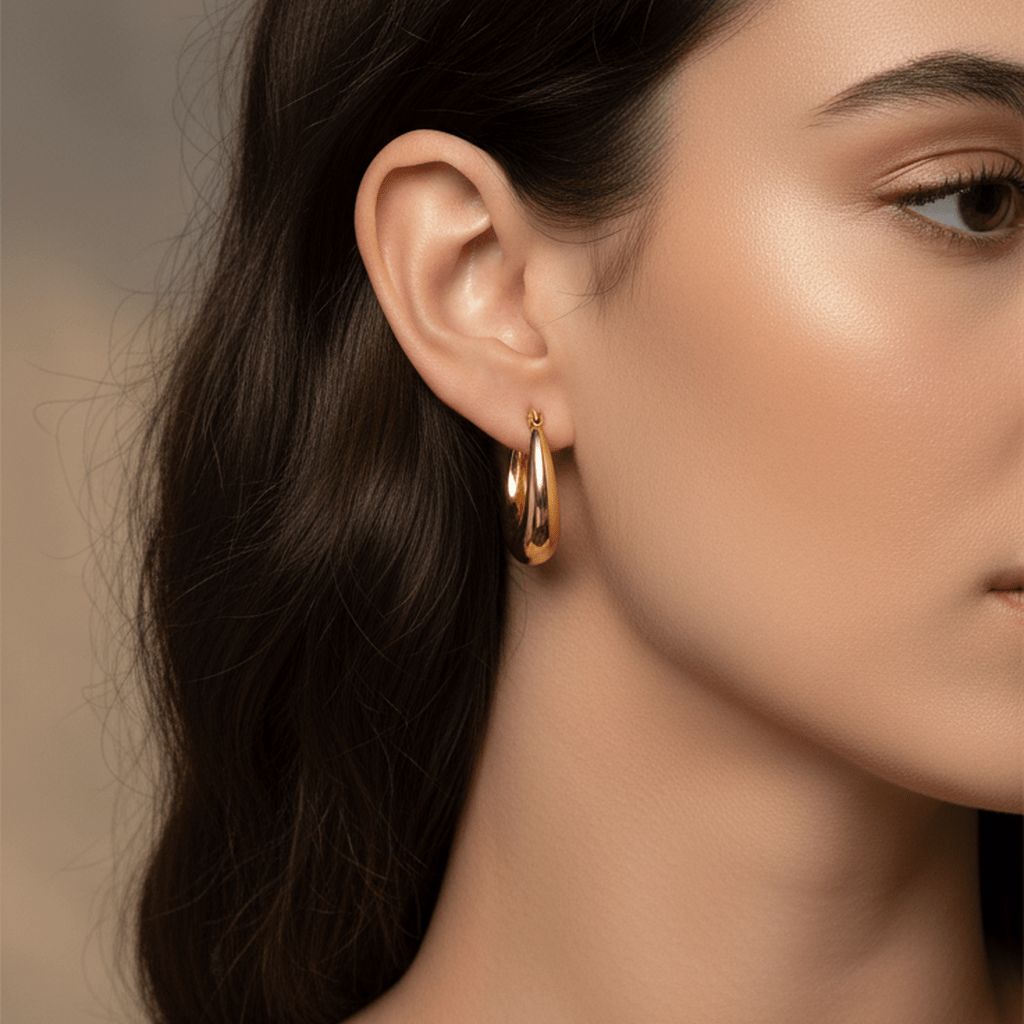Statement Circle Hoops - MacroPanora