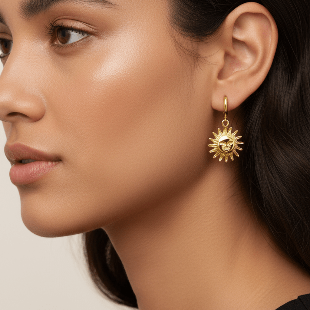 Sunlit Harmony Earrings - MacroPanora