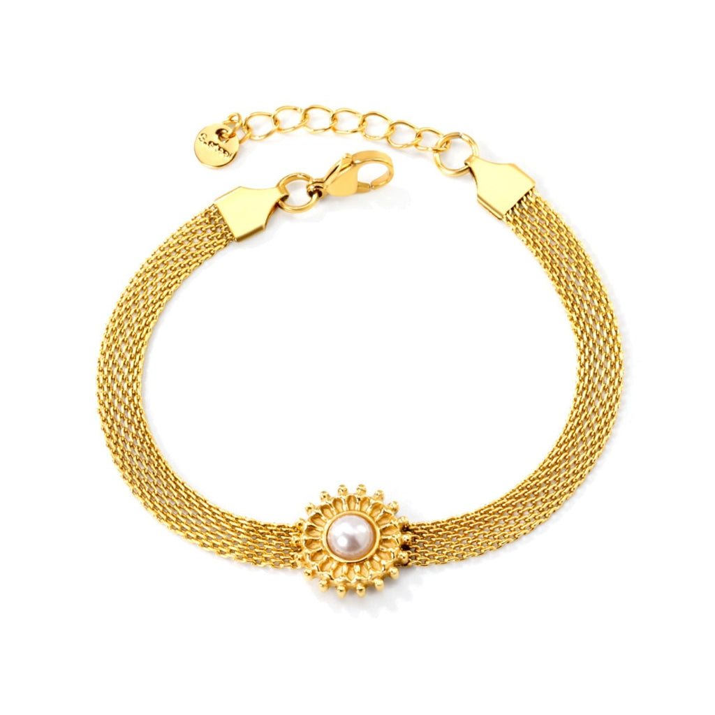 Sunlit Pearl Bracelet - MacroPanora