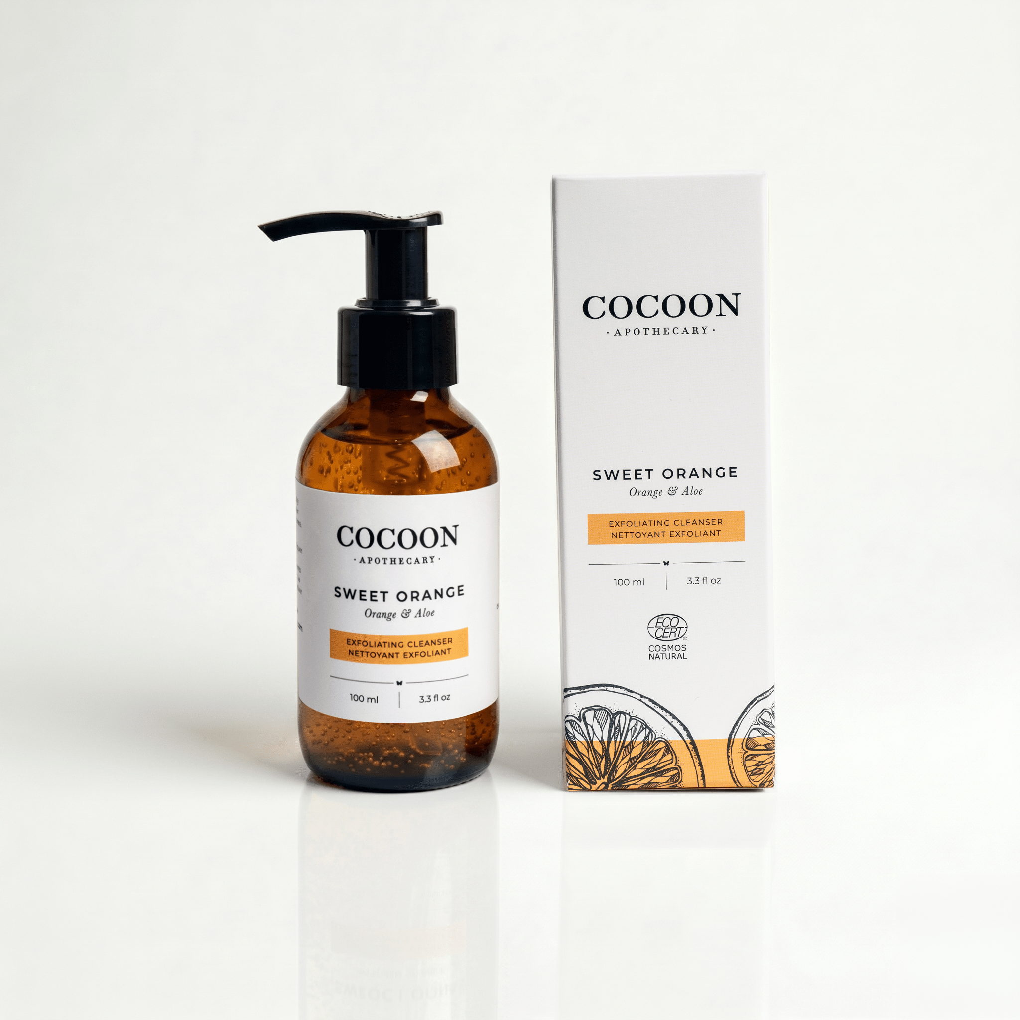 Sweet Orange Exfoliating Cleanser - Exfoliating Gel Cleanse for Clearer, Balanced Skin - MacroPanora