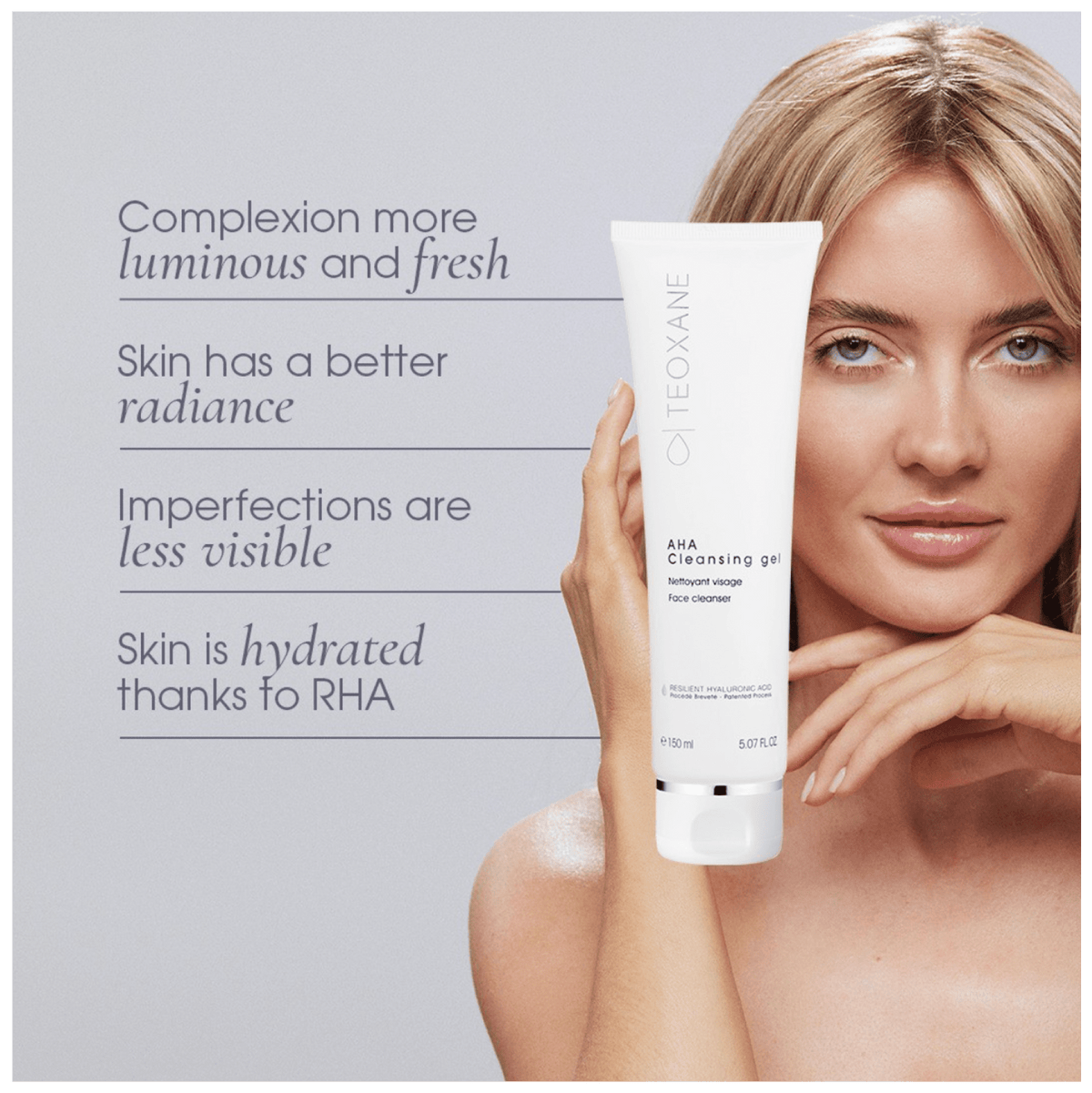 Teoxane AHA Cleansing Gel - MacroPanora