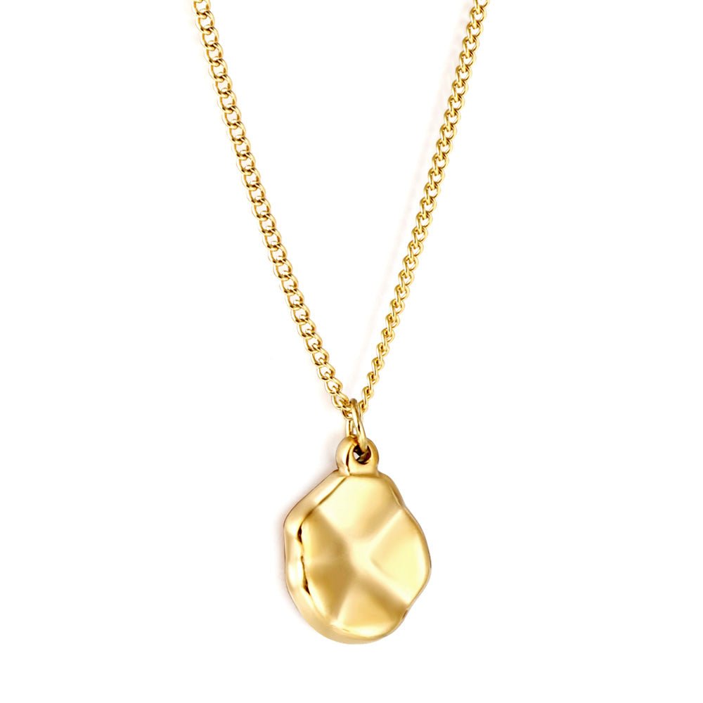 Textured Oval Pendant - MacroPanora