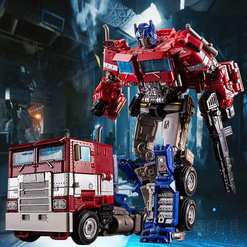 Transformation Toys Robot Car Alloy Commander Optims Prima Action Figure Movie Series Children Birthday Gift - MacroPanora