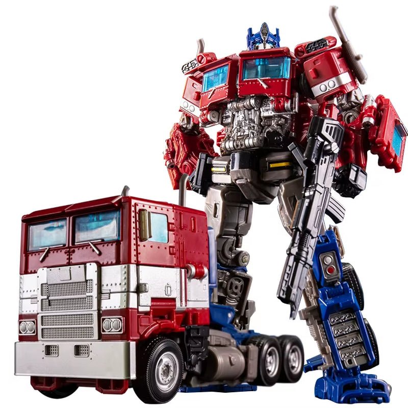 Transformation Toys Robot Car Alloy Commander Optims Prima Action Figure Movie Series Children Birthday Gift - MacroPanora