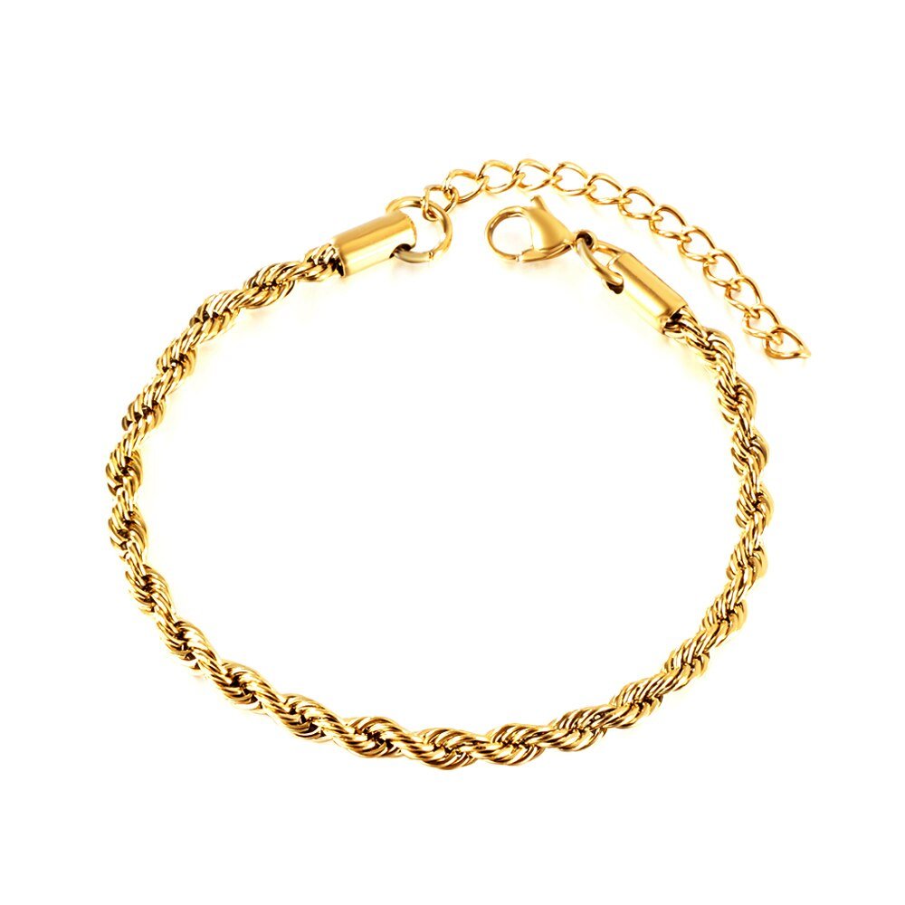 Twisted Boho Chain Bracelet - MacroPanora