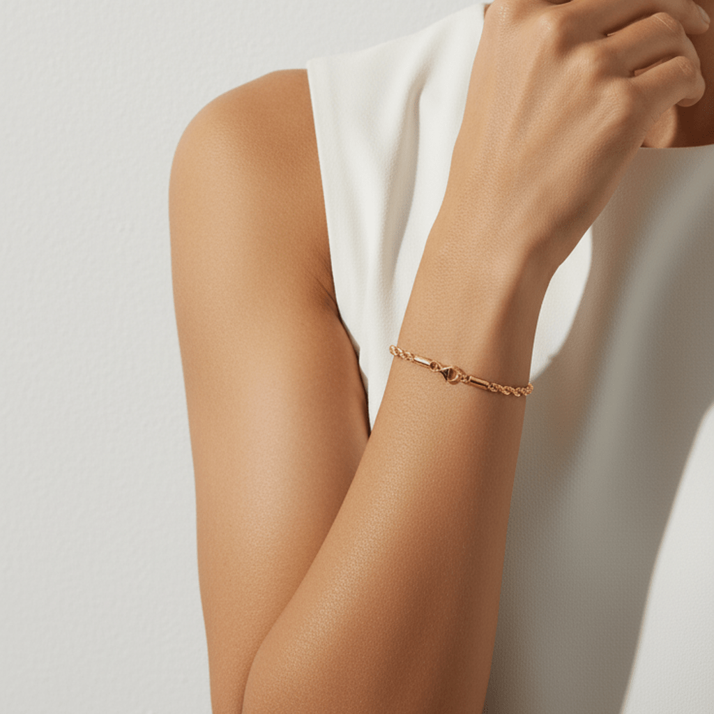 Twisted Boho Chain Bracelet - MacroPanora