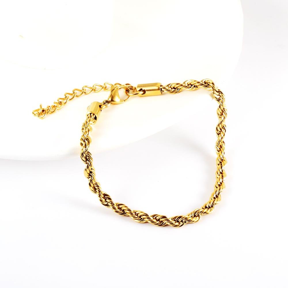 Twisted Boho Chain Bracelet - MacroPanora