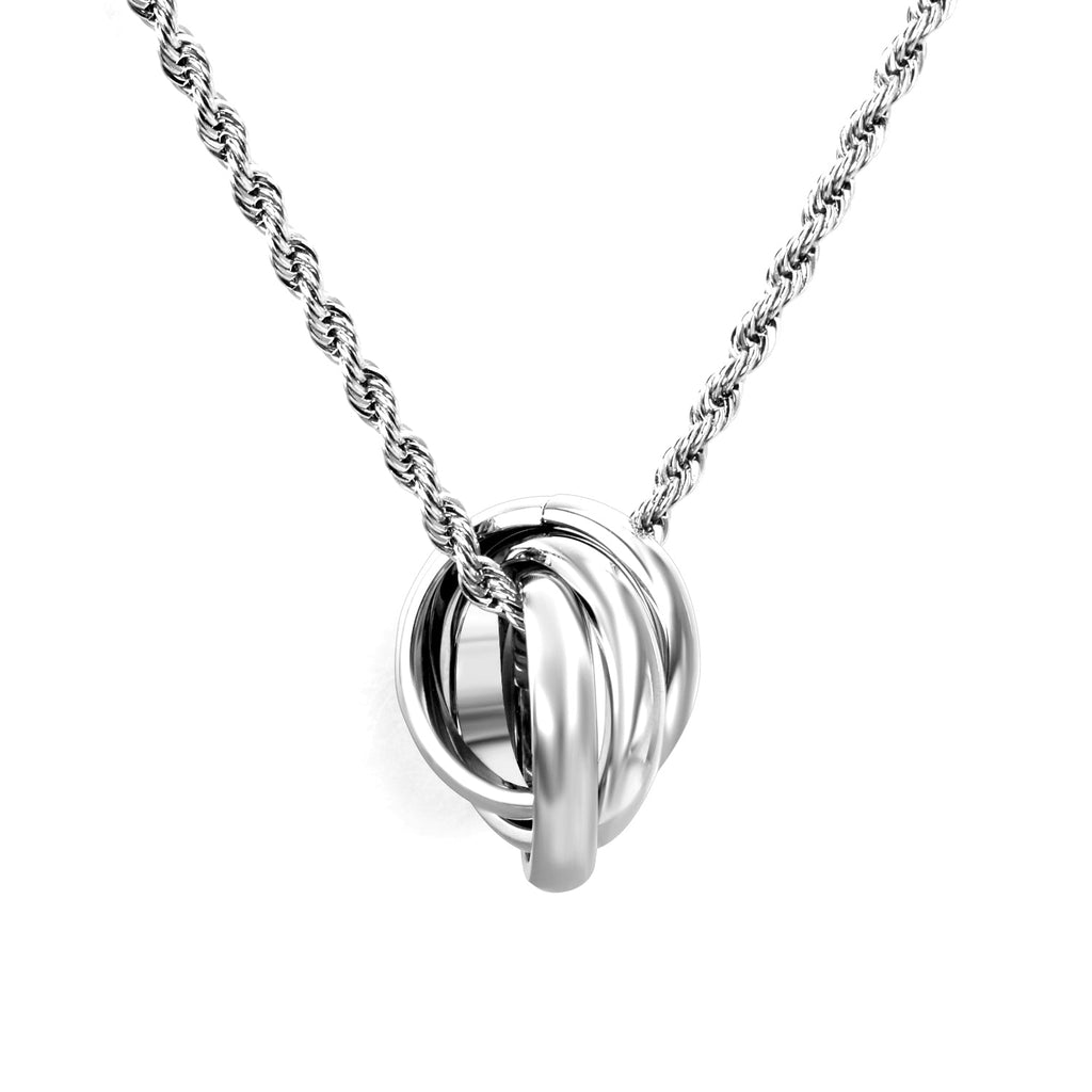 Twisted Mill Pendant Necklace - MacroPanora