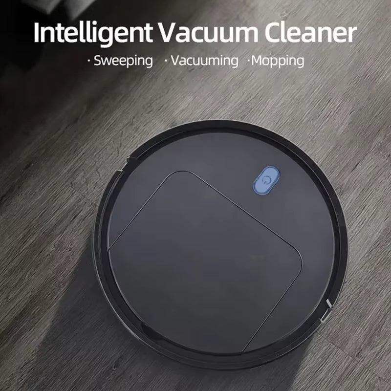 Ultra - Thin Vacuum Cleaner Automatic 3 - In - 1 Smart Wireless Sweeping Wet and Dry Cleaning Machine Household Mopping Robot - MacroPanora