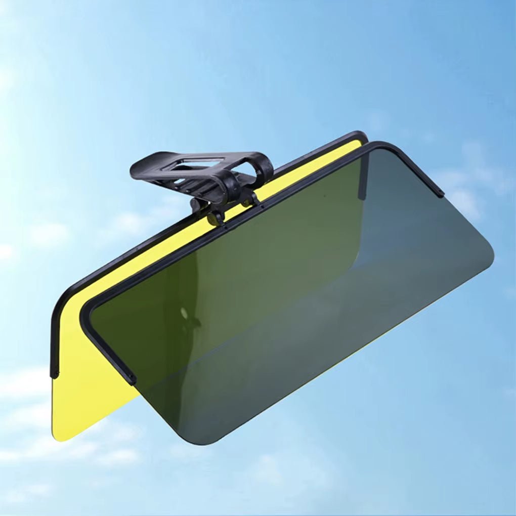 Universal HD Car Sun Visor Extensions Anti - Dazzle Anti - Uv Polarized Sunshade Plate Clear Vision 2In1 Day Night Sun Visor Mirror - MacroPanora