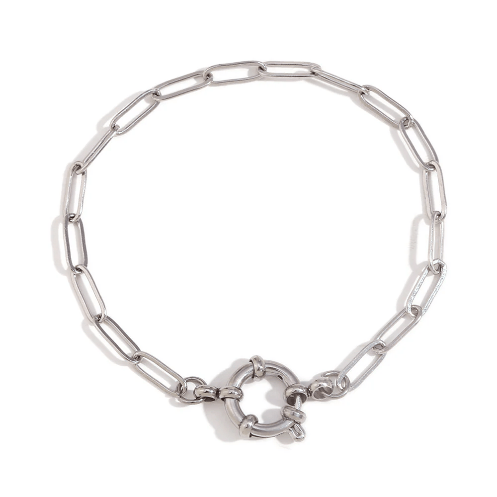 Vintage Edge O Chain Bracelet - MacroPanora