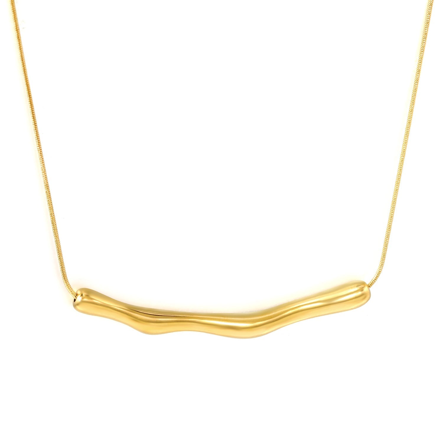 Waveform Pendant Necklace - MacroPanora
