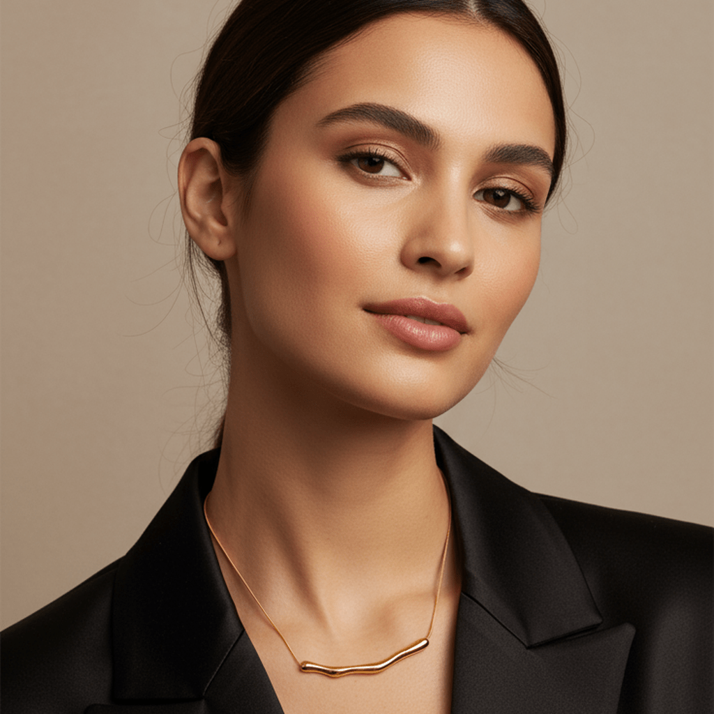 Waveform Pendant Necklace - MacroPanora