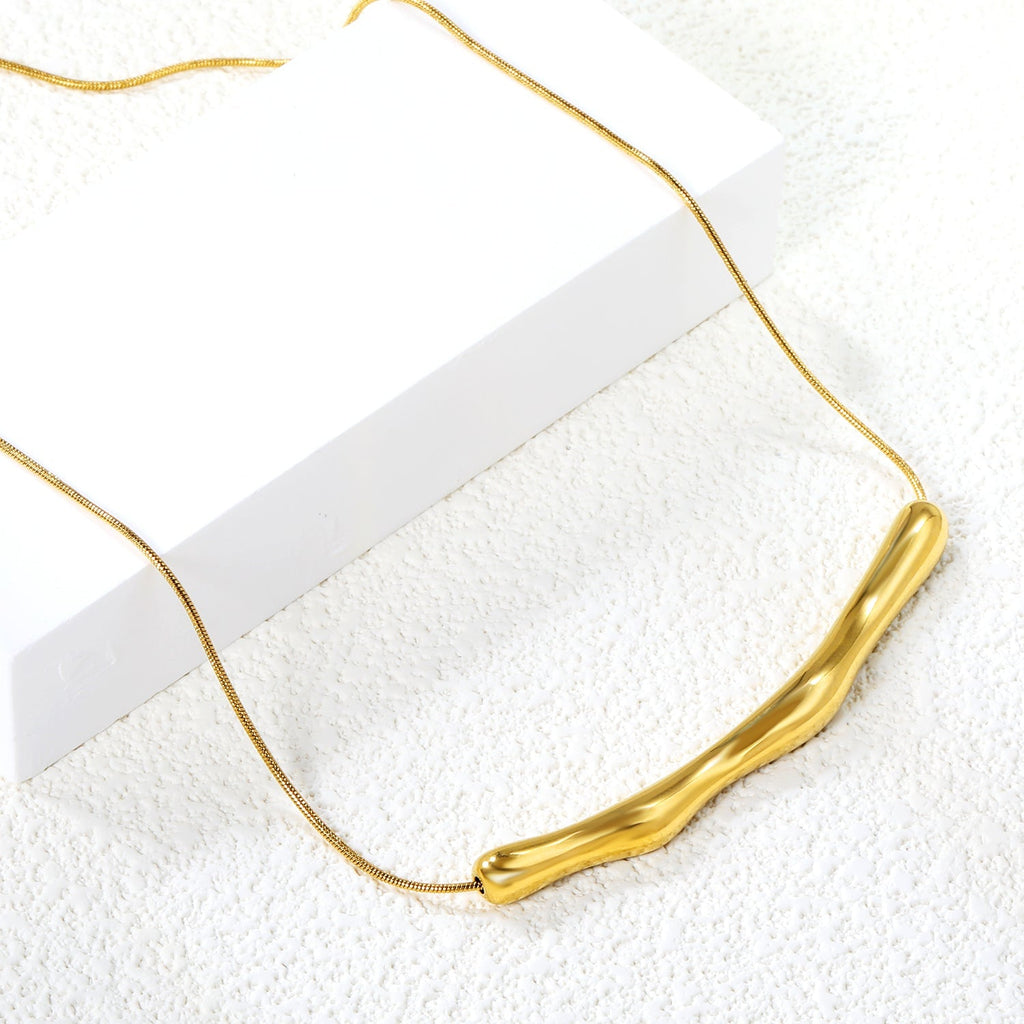 Waveform Pendant Necklace - MacroPanora