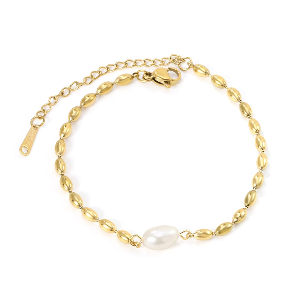 Wheat Pearl Harmony Bracelet - MacroPanora
